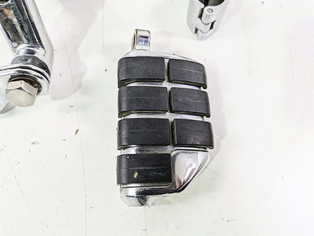 2004 Yamaha XVZ1300 Royal Star Chrome Highway Foot Peg Rest Set FOR PARTS {{ shop.shopifyCountryName }} - Mototech271