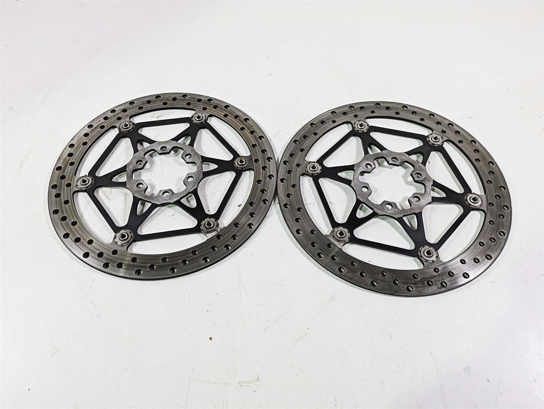 2016 Moto Guzzi Stelvio 1200 8V NTX Front Brake Rotor Disc Set B044279 B044280 {{ shop.shopifyCountryName }} - Mototech271