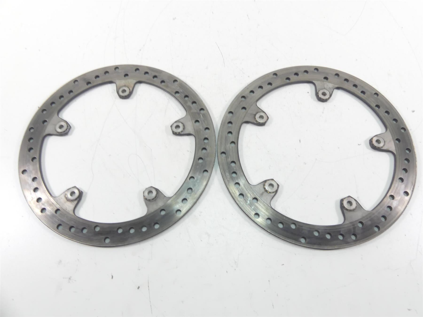 2012 BMW S1000RR K46 Front Brembo Brake Disc Rotor Set 320Mm 34117723493 {{ shop.shopifyCountryName }} - Mototech271