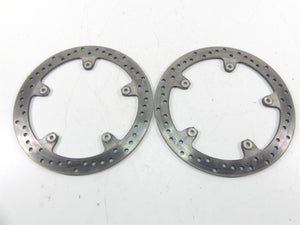 2012 BMW S1000RR K46 Front Brembo Brake Disc Rotor Set 320Mm 34117723493
