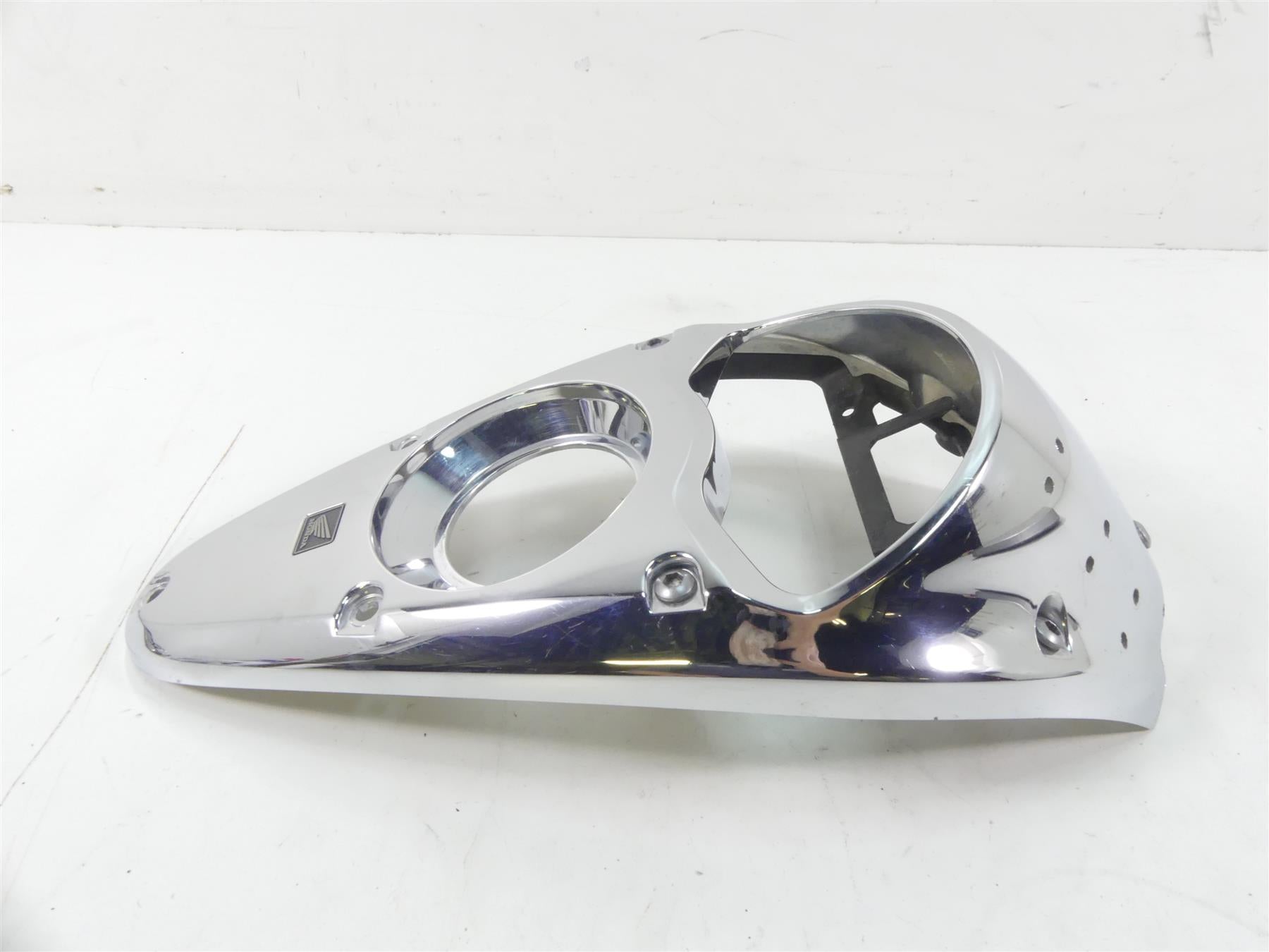2003 Honda VTX1800R Fuel Gas Petrol Chrome Tank Dash Cover Fairing 17621-MCV-000 {{ shop.shopifyCountryName }} - Mototech271