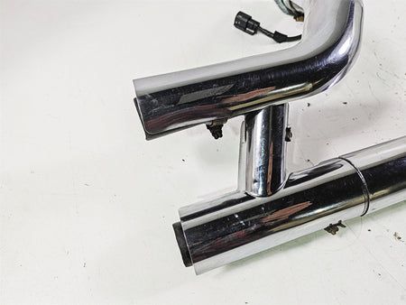 2021 Harley Softail FLSL Slim Oem Exhaust Header & Heat Shields 65600248 {{ shop.shopifyCountryName }} - Mototech271