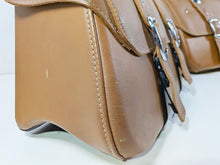 Load image into Gallery viewer, 2021 Indian Scout 1200 Saddlebag Leather Brown &amp; Mounts Set 2880234
