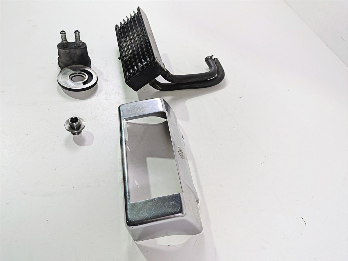 2007 Harley Touring FLHRSE CVO Road King Oil Cooler + Adapter & Cover 63068-07 {{ shop.shopifyCountryName }} - Mototech271