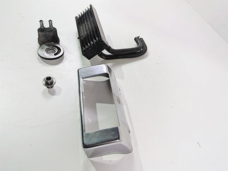 2007 Harley Touring FLHRSE CVO Road King Oil Cooler + Adapter & Cover 63068-07 {{ shop.shopifyCountryName }} - Mototech271