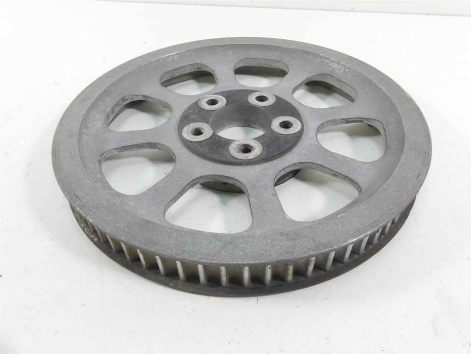 2002 Harley Softail FXSTDI Deuce Rear Drive Belt Sprocket Pulley 70T 40306-00 {{ shop.shopifyCountryName }} - Mototech271