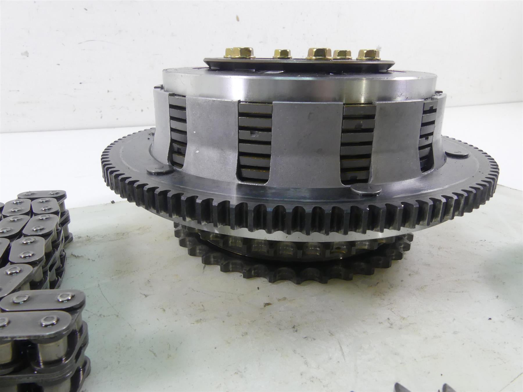 1999 Harley FXSTS Softail Springer Primary Drive Clutch Kit - 45K 37707-98A {{ shop.shopifyCountryName }} - Mototech271