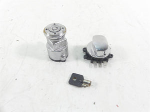 2009 Harley FXDF Dyna Fat Bob Ignition Switch Steering Lock Key Set 71430-06B | Mototech271