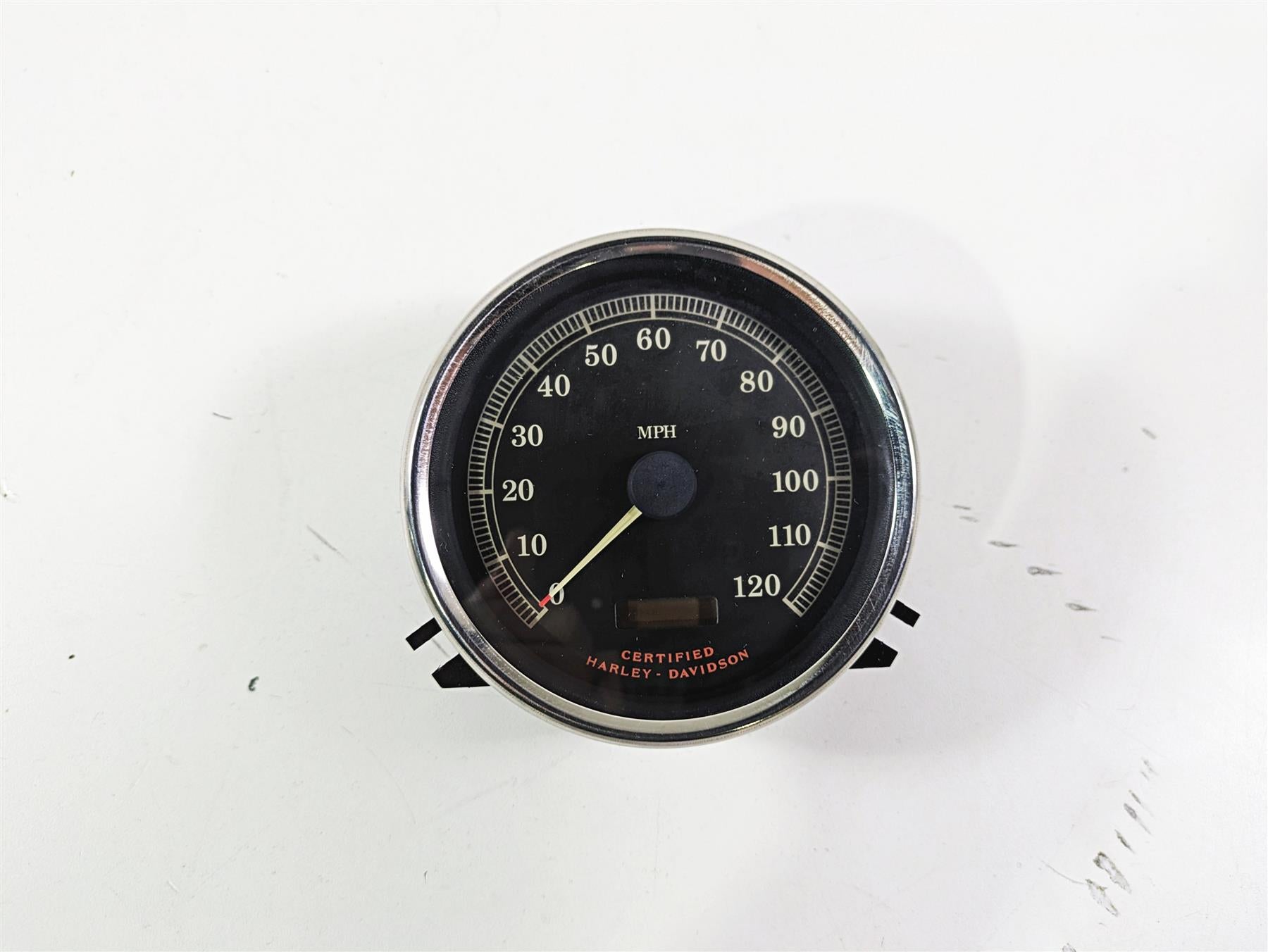 2003 Harley FLSTC Softail Heritage 100th Speedometer Gauge Speedo 22K 67033-99A {{ shop.shopifyCountryName }} - Mototech271