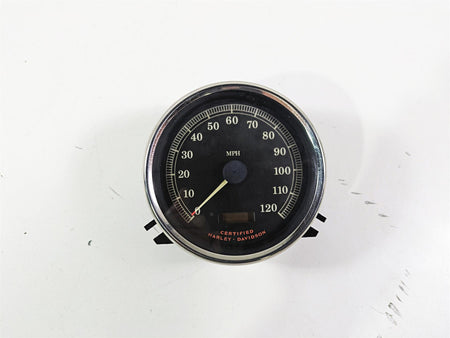 2003 Harley FLSTC Softail Heritage 100th Speedometer Gauge Speedo 22K 67033-99A {{ shop.shopifyCountryName }} - Mototech271
