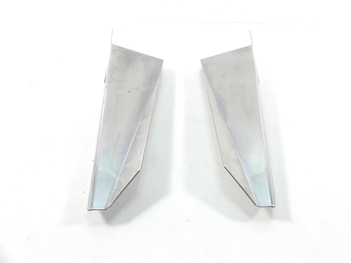 2003 Harley Touring FLHTCI E-Glide 100TH Chrome Fork Wind Deflectors 28-111 {{ shop.shopifyCountryName }} - Mototech271