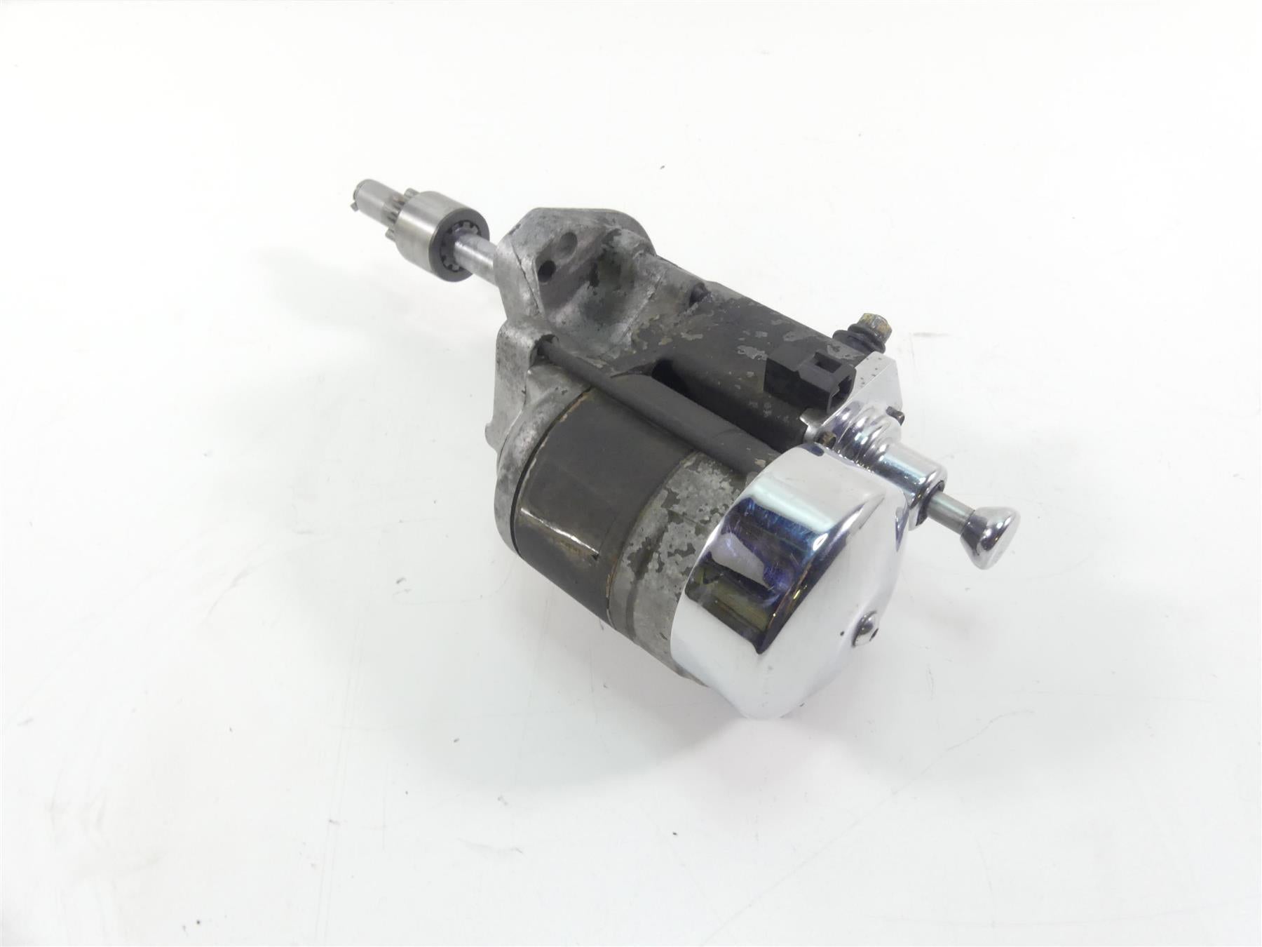 1995 Harley Touring FLHTCU Electra Glide Engine Starter Motor + Cover 31553-94B {{ shop.shopifyCountryName }} - Mototech271