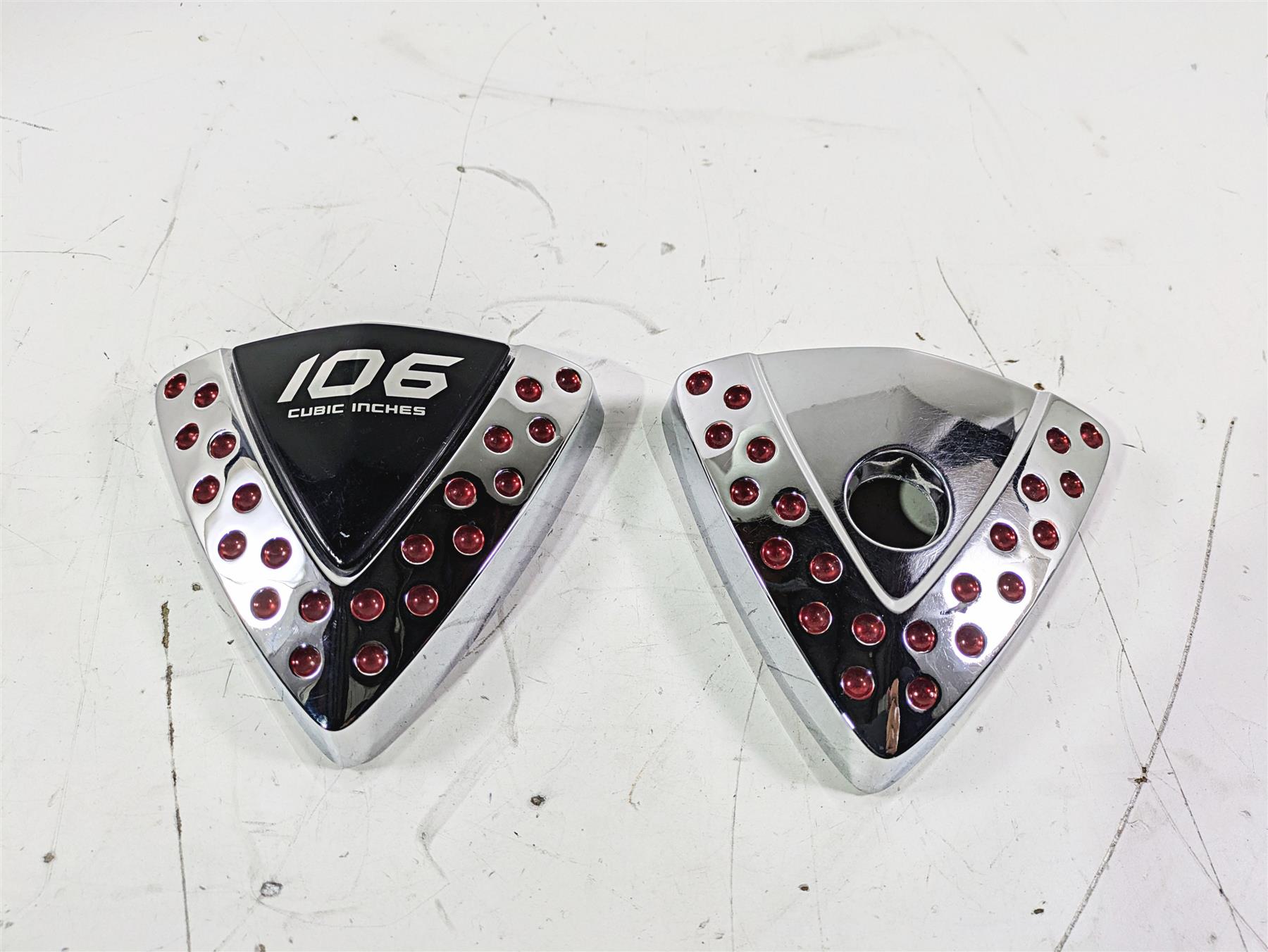 2012 Victory Cross Country Ignition Coil Triangle Side Cover Set 5245659 {{ shop.shopifyCountryName }} - Mototech271