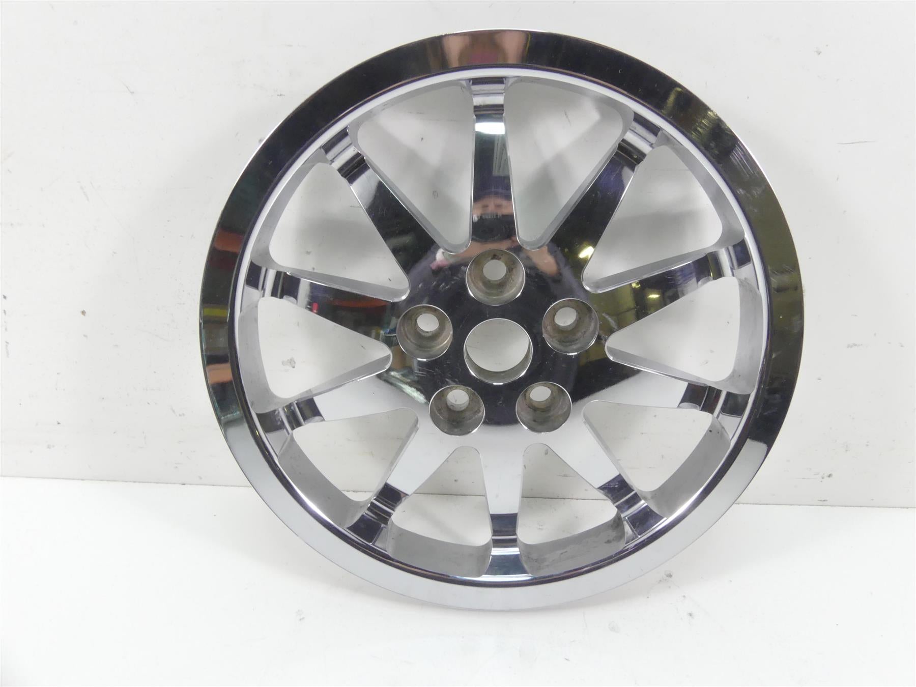 2007 Victory Vegas Jackpot Rear Chrome Belt Pulley Sprocket 70T 1332399