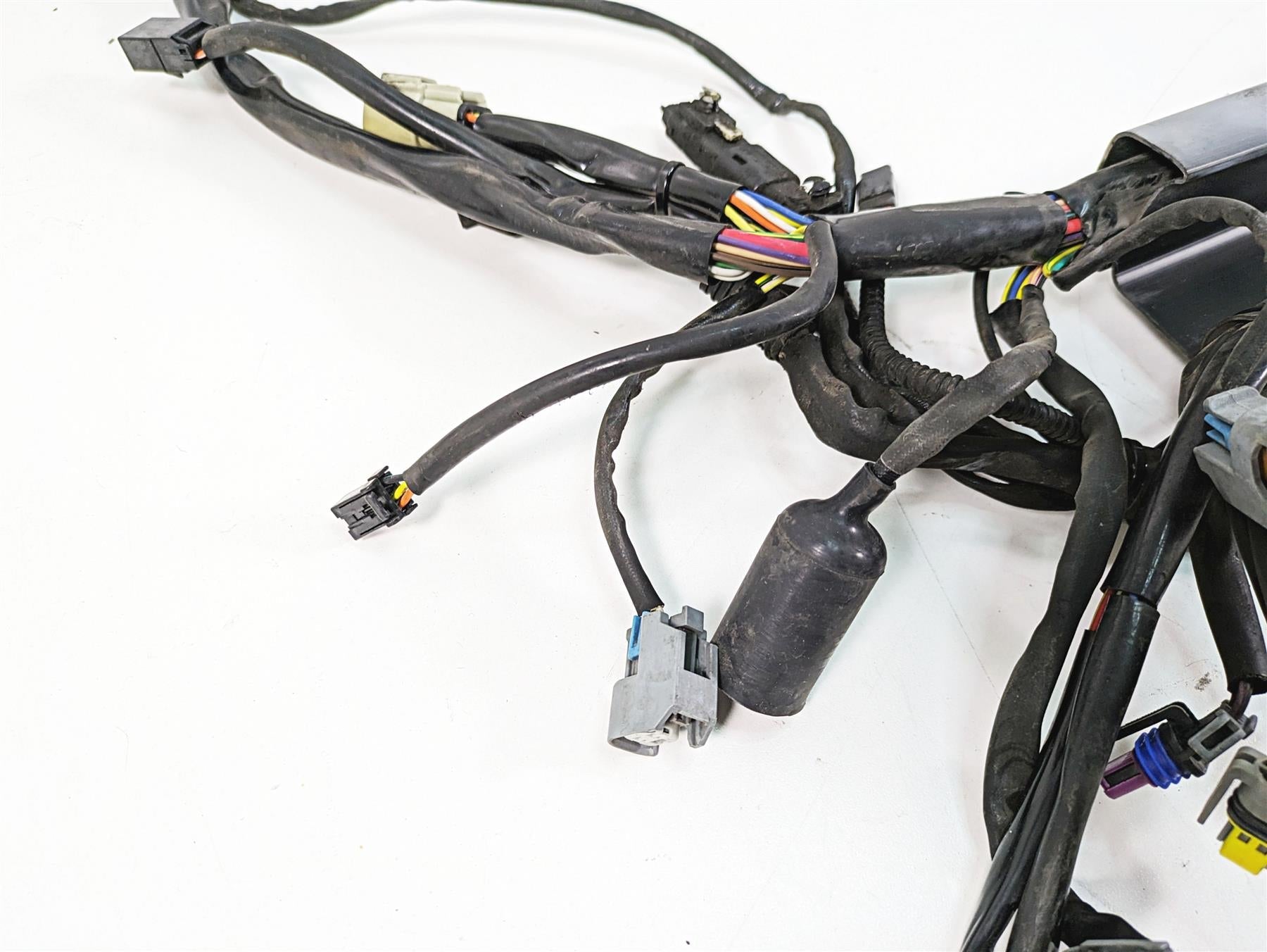 2009 Harley FXCWC Softail Rocker C Main Wiring Harness Loom - No Cut 70452-08 {{ shop.shopifyCountryName }} - Mototech271