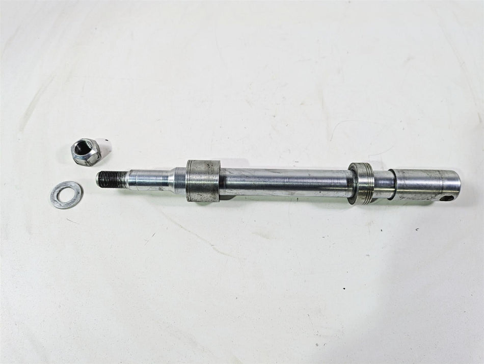 2014 Harley FLS Softail Slim Front Axle Wheel Spindle 41545-07A {{ shop.shopifyCountryName }} - Mototech271