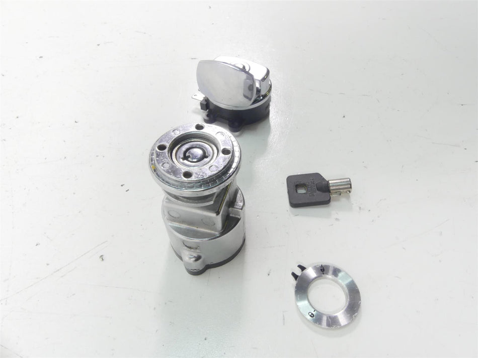 2010 Harley FXDWG Dyna Wide Glide Ignition Switch Key Steering Lock Set 71475-06 {{ shop.shopifyCountryName }} - Mototech271
