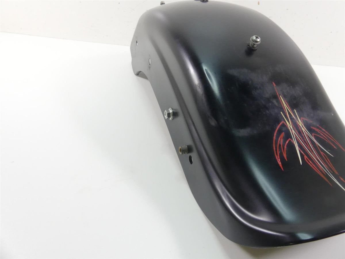 2008 Harley Softail FLSTSB Cross Bones Rear Fender Black Denim 59914-06 {{ shop.shopifyCountryName }} - Mototech271