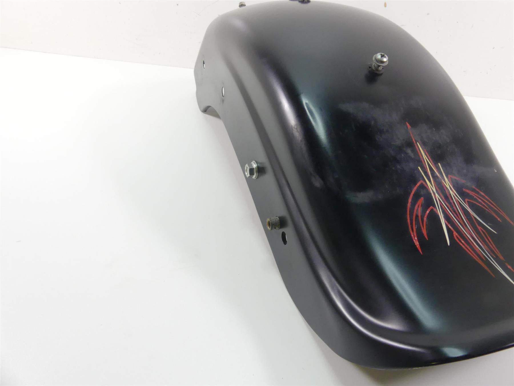 2008 Harley Softail FLSTSB Cross Bones Rear Fender Black Denim 59914-06 {{ shop.shopifyCountryName }} - Mototech271