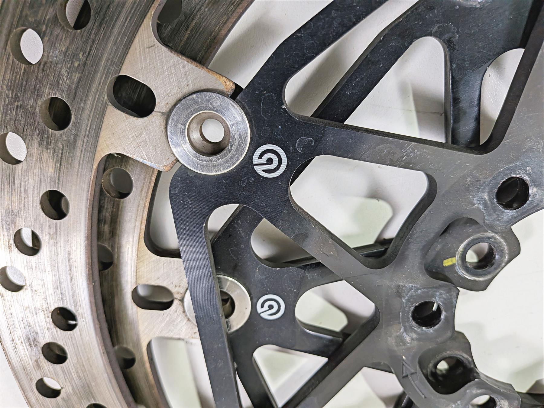 2018 Aprilia RSV4 RR Brembo Front Brake Disc Rotor Set 330mm 2B001135 2B001136 {{ shop.shopifyCountryName }} - Mototech271