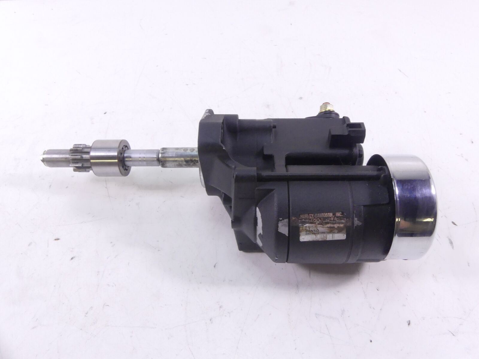 2002 Harley FLSTCI Softail Heritage Denso Engine Starter Motor + Cover 31553-94B {{ shop.shopifyCountryName }} - Mototech271