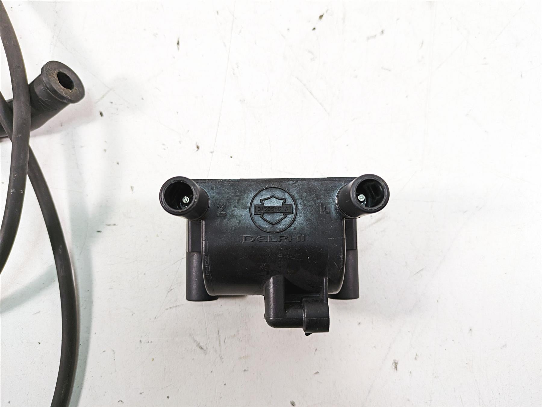 2009 Harley Touring FLHTCU Electra Glide Ignition Coil Wire Plug Set 31696-07A {{ shop.shopifyCountryName }} - Mototech271