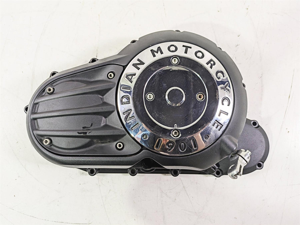 2018 Indian Chieftain Limited Primary Drive Clutch Engine Cover 1205125-521 {{ shop.shopifyCountryName }} - Mototech271