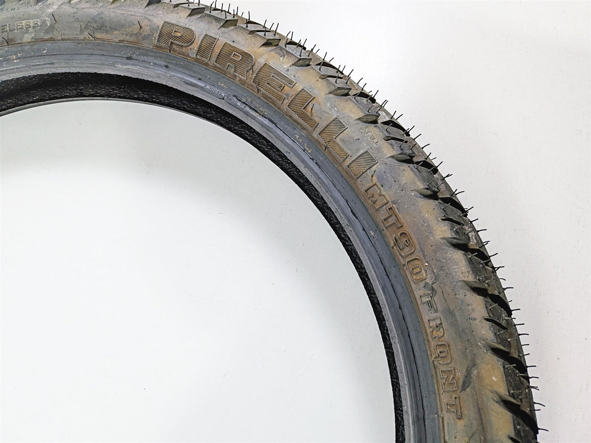 Used Front Motorcycle Tire Pirelli MT90 Scorpio 90/90-21 35560 {{ shop.shopifyCountryName }} - Mototech271