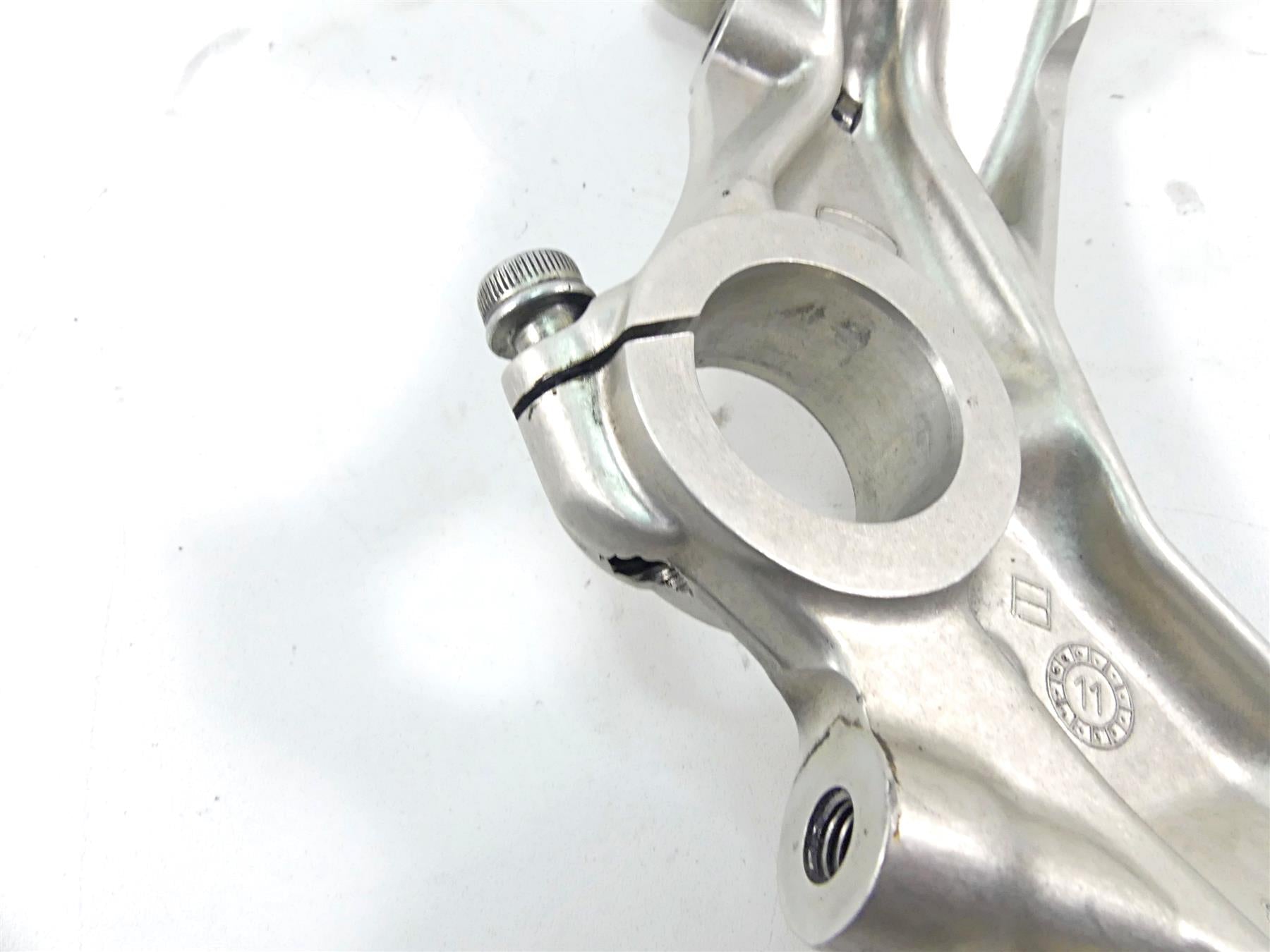 2012 Ducati Panigale 1199S Left Frame Footpeg Swingarm Mount 8293A432A {{ shop.shopifyCountryName }} - Mototech271