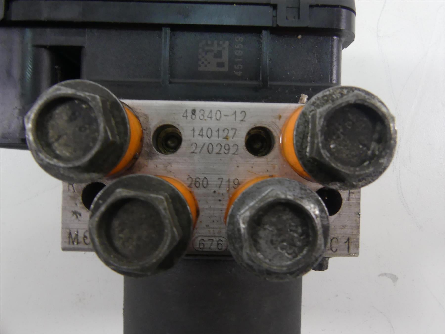 2014 Harley FXDF Dyna Fat Bob Abs Brake Pump Pressure Module 48340-12 {{ shop.shopifyCountryName }} - Mototech271