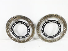 Load image into Gallery viewer, 2022 Kawasaki ZR900RS Cafe Front Brake Disc Rotor Set - 3k Only 41080-0677-11I | Mototech271
