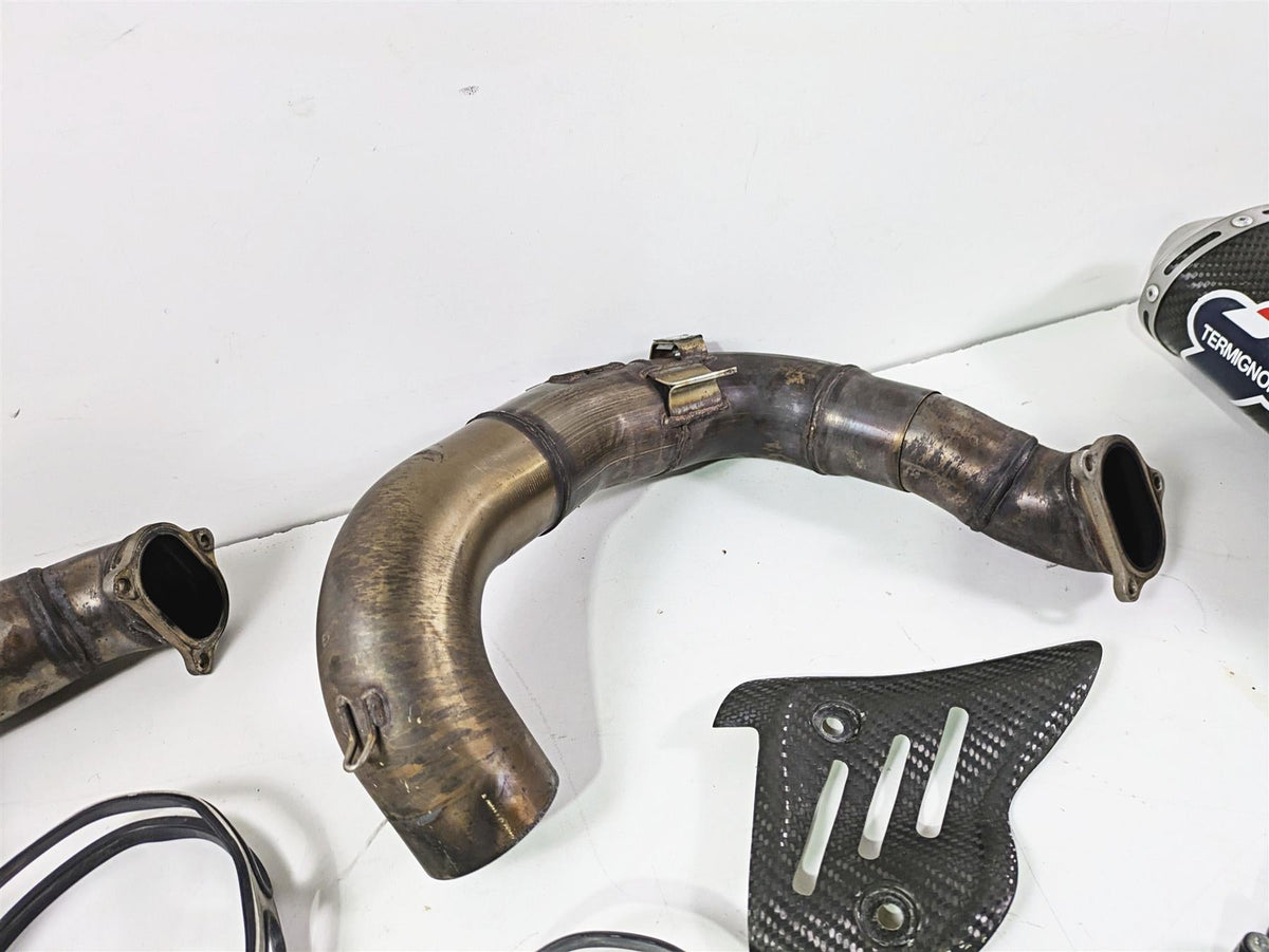 2008 Ducati SBK 1098 S Termignoni Full Exhaust Muffler Header Cdi Set 96117807B {{ shop.shopifyCountryName }} - Mototech271