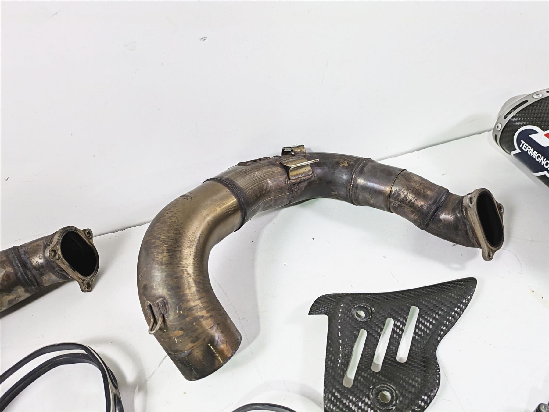 2008 Ducati SBK 1098 S Termignoni Full Exhaust Muffler Header Cdi Set 96117807B {{ shop.shopifyCountryName }} - Mototech271