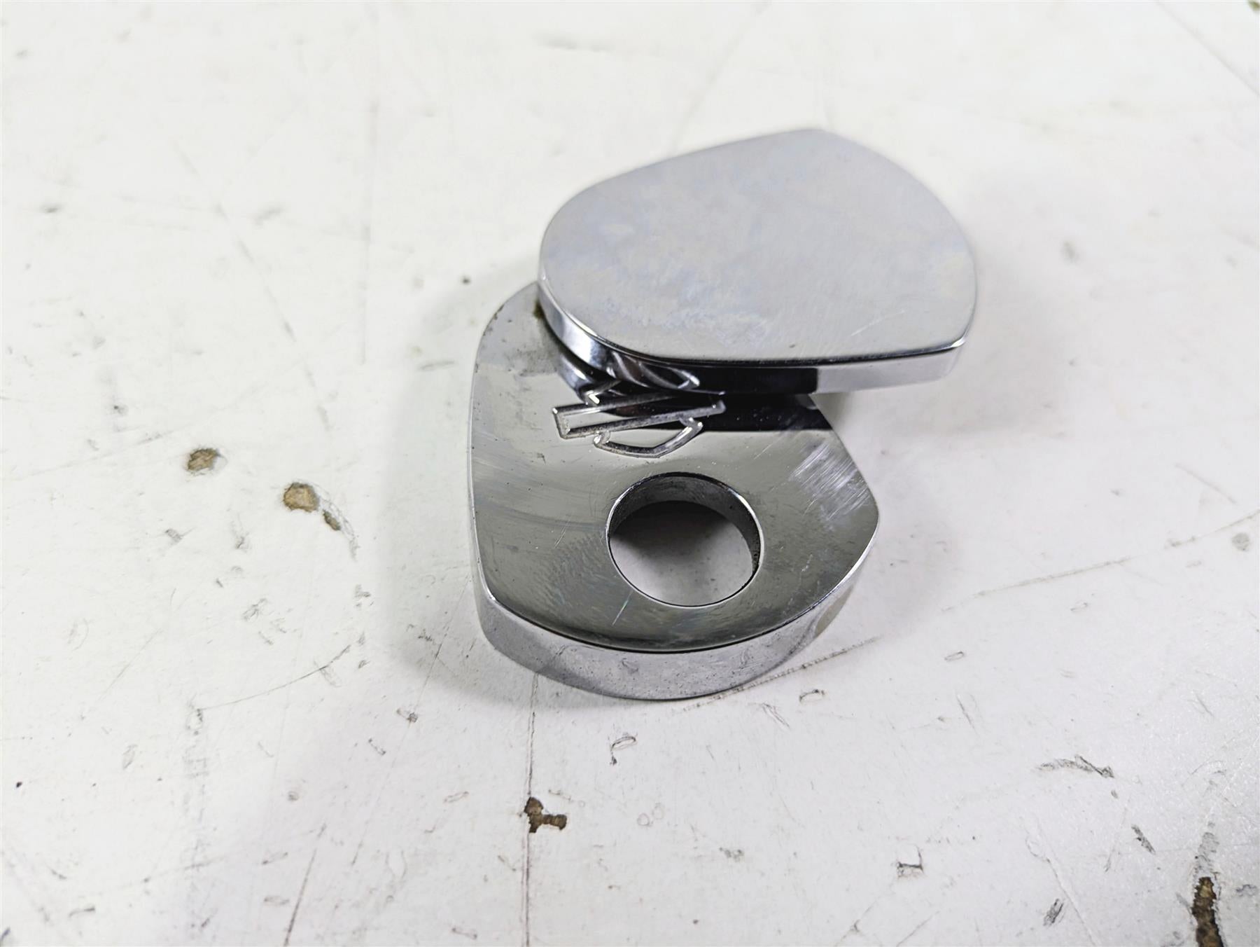 2003 Harley Touring FLHTCUI E-Glide 100th Ignition Switch Lock Cover 71663-99 {{ shop.shopifyCountryName }} - Mototech271