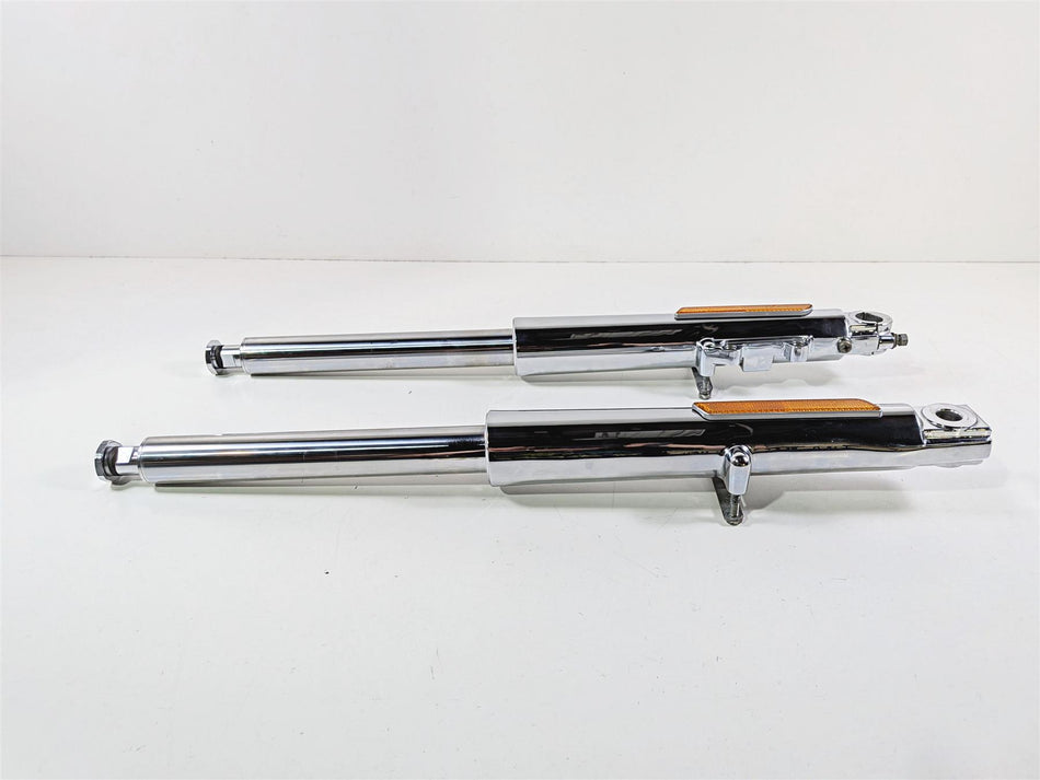 2006 Harley Touring FLHTCU SE CVO Electra Glide Chrome Front Fork Legs 46621-06