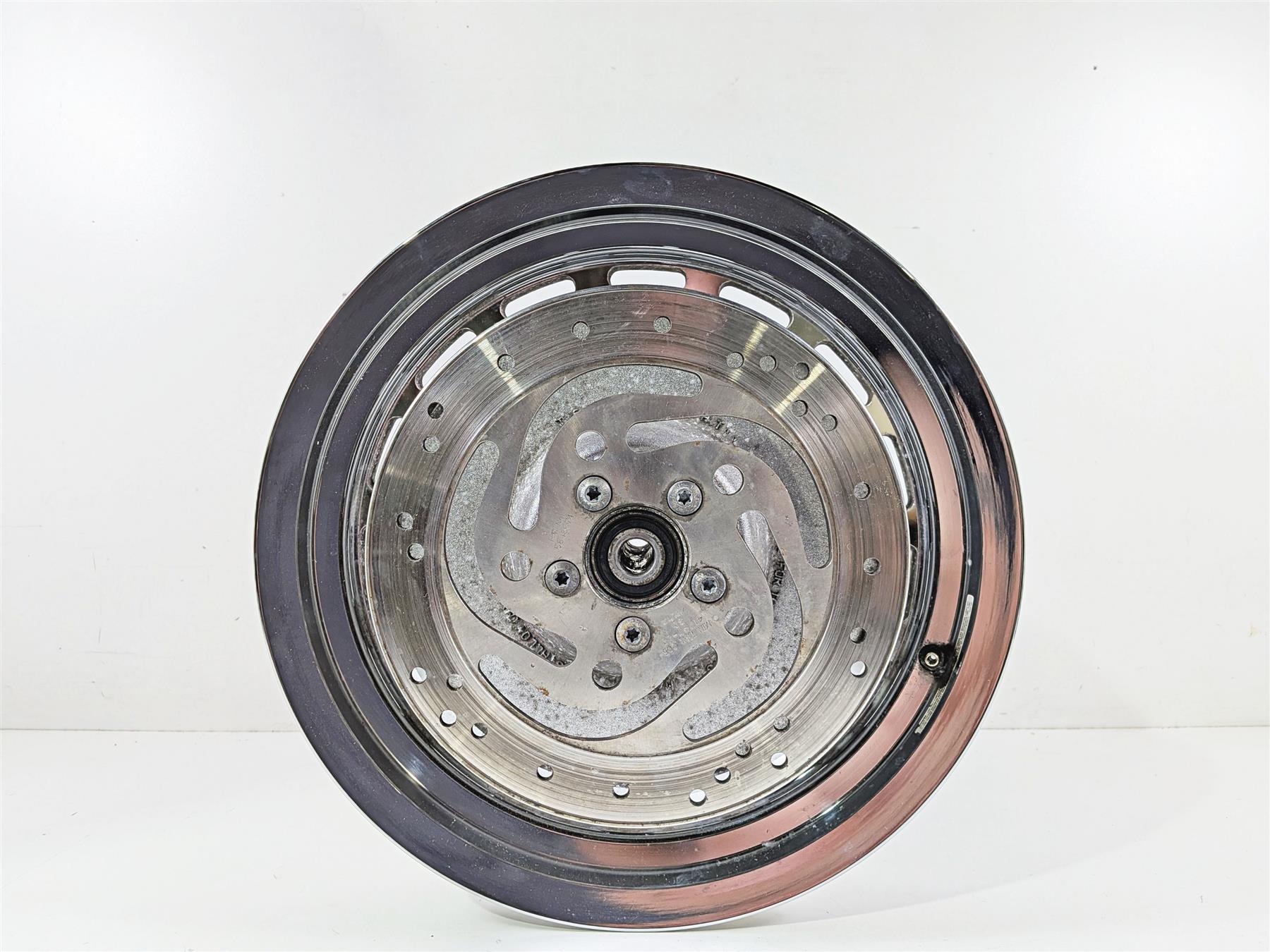 2003 Harley Sportster XL1200 Straight 16x3 Rear Wheel Solid Slots 41013-00A {{ shop.shopifyCountryName }} - Mototech271