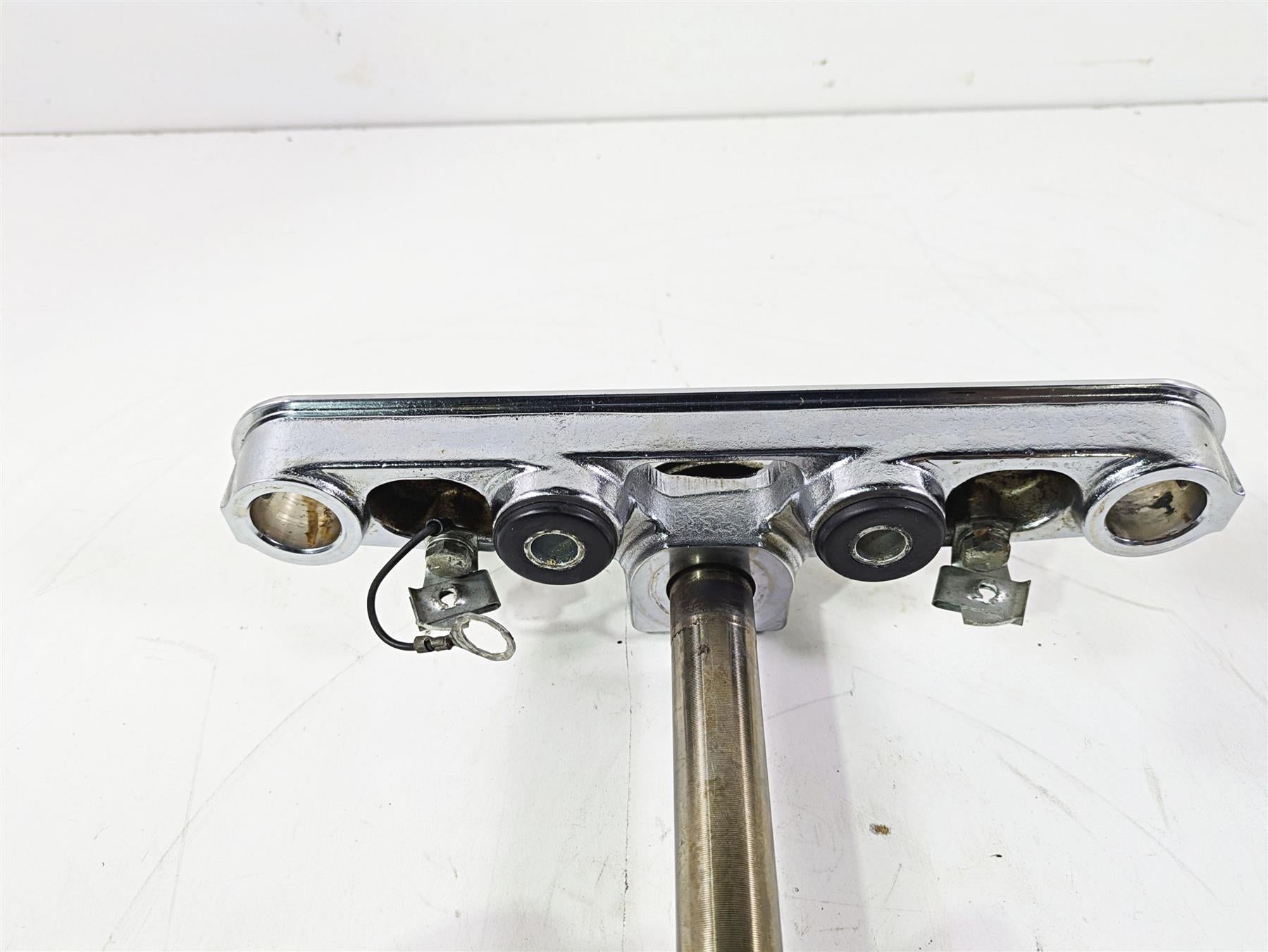2008 Harley FLSTC 105TH Softail Heritage Lower & Upper Triple Tree Set 45605-00A {{ shop.shopifyCountryName }} - Mototech271
