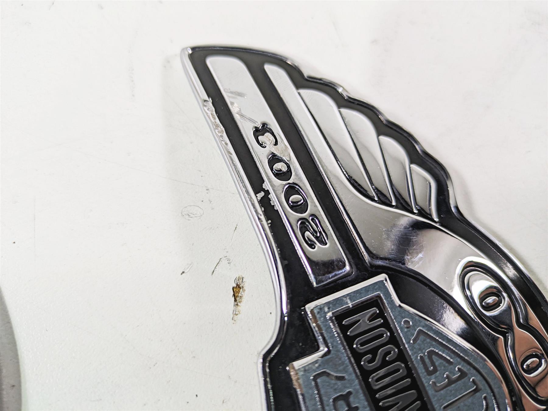 2003 Harley Dyna FXDL Low Rider 100TH Tank Emblems Badges 62230-03A 62231-03A {{ shop.shopifyCountryName }} - Mototech271
