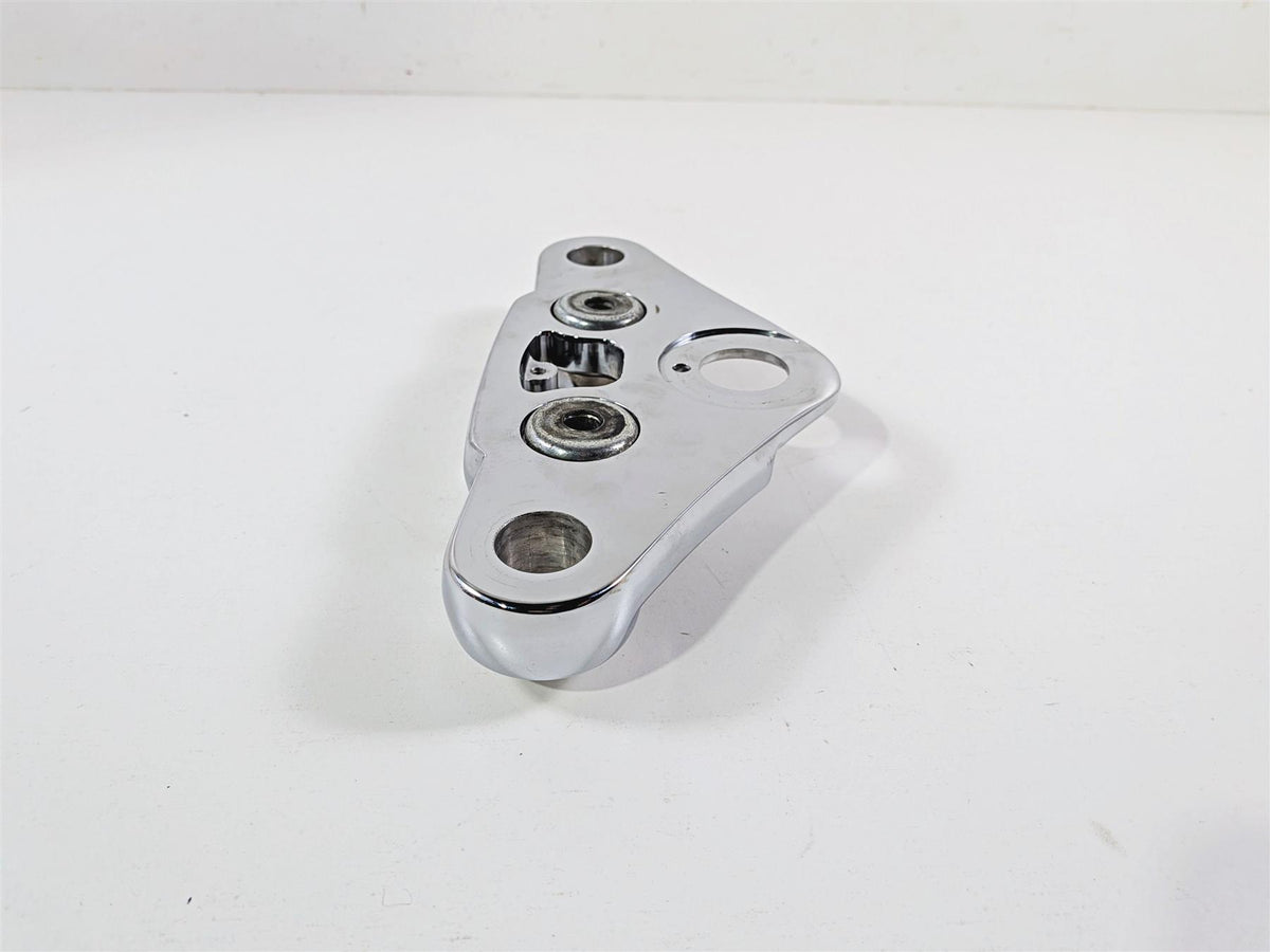 2009 Harley FXCWC Softail Rocker Chrome Upper Triple Tree 46637-08 {{ shop.shopifyCountryName }} - Mototech271