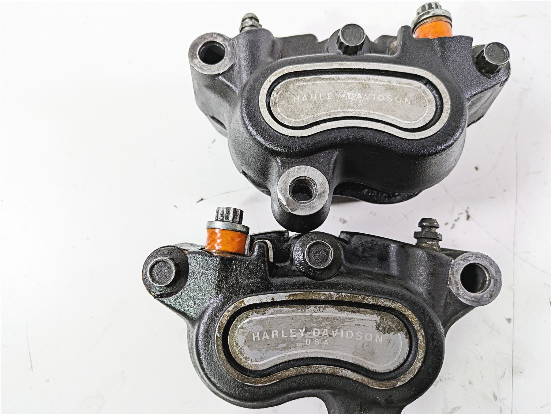 2016 Harley FXDL Dyna Low Rider Front Brake Caliper Set 41300001 41300002 {{ shop.shopifyCountryName }} - Mototech271