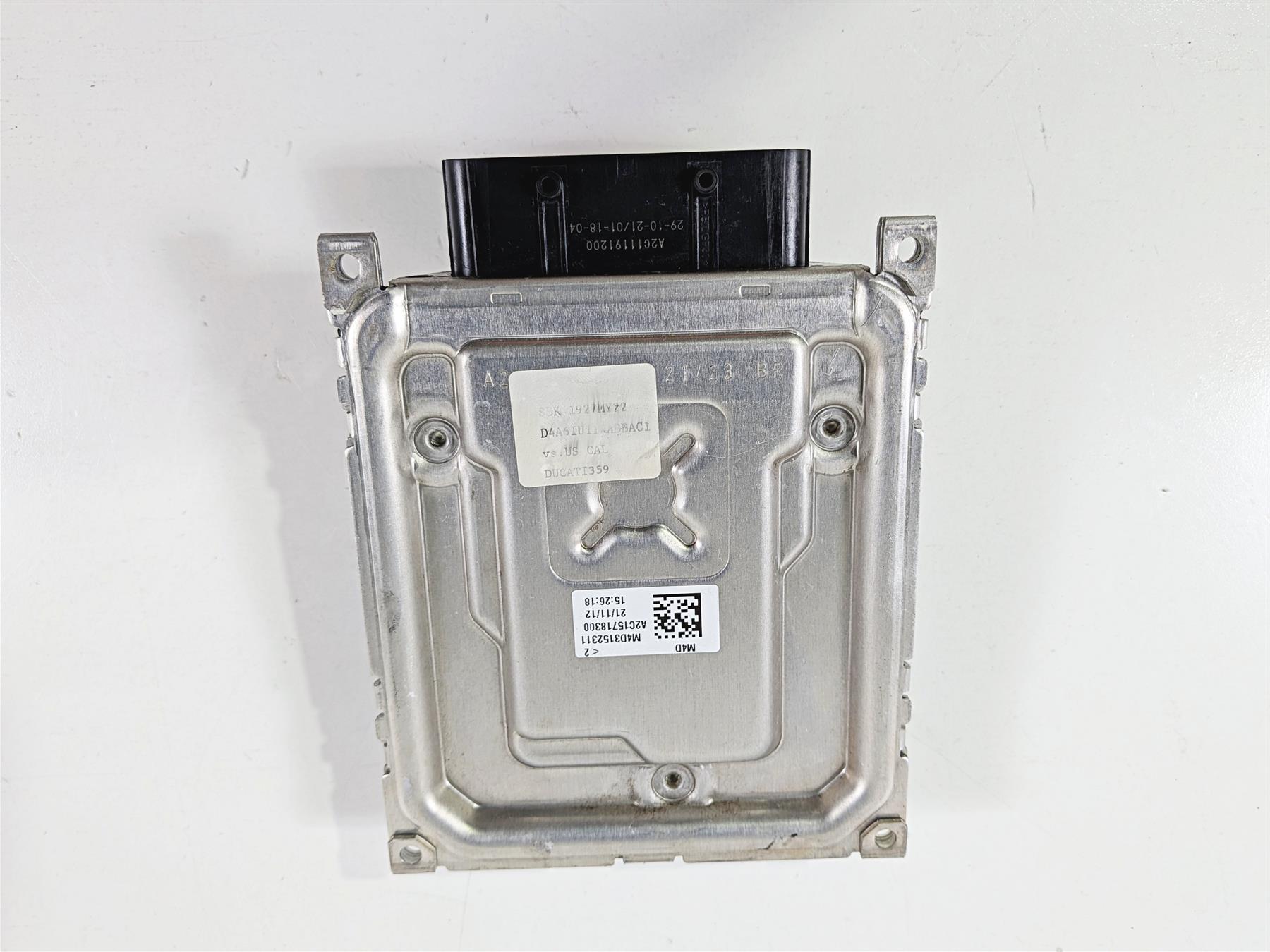 2022 Ducati Panigale V4 S V4S Cdi Ecu Ecm Engine Control Module 28643371B-Mototech271