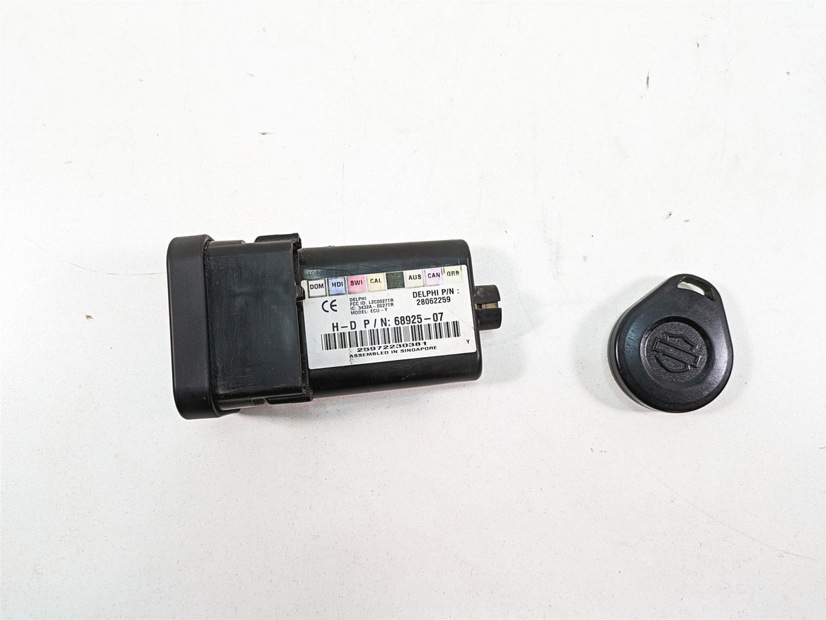 2009 Harley FXDF Dyna Fat Bob Tssm Turn Signal Security Module + Fob 68925-07 {{ shop.shopifyCountryName }} - Mototech271