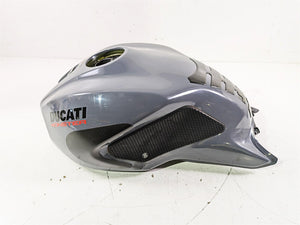 2017 Ducati Monster 1200 S Fuel Gas Petrol Tank Gray DENTED 58612501EJ