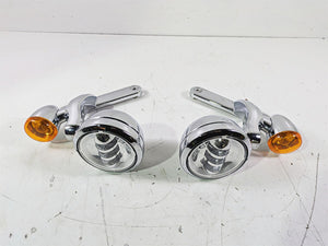 2015 Harley Touring FLHTKL E -Glide Low Front Spot Light Blinker Set 68000021 | Mototech271