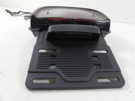 2014 Harley Dyna FXDF Fat Bob Rear Taillight & Plate Holder 67900173 {{ shop.shopifyCountryName }} - Mototech271