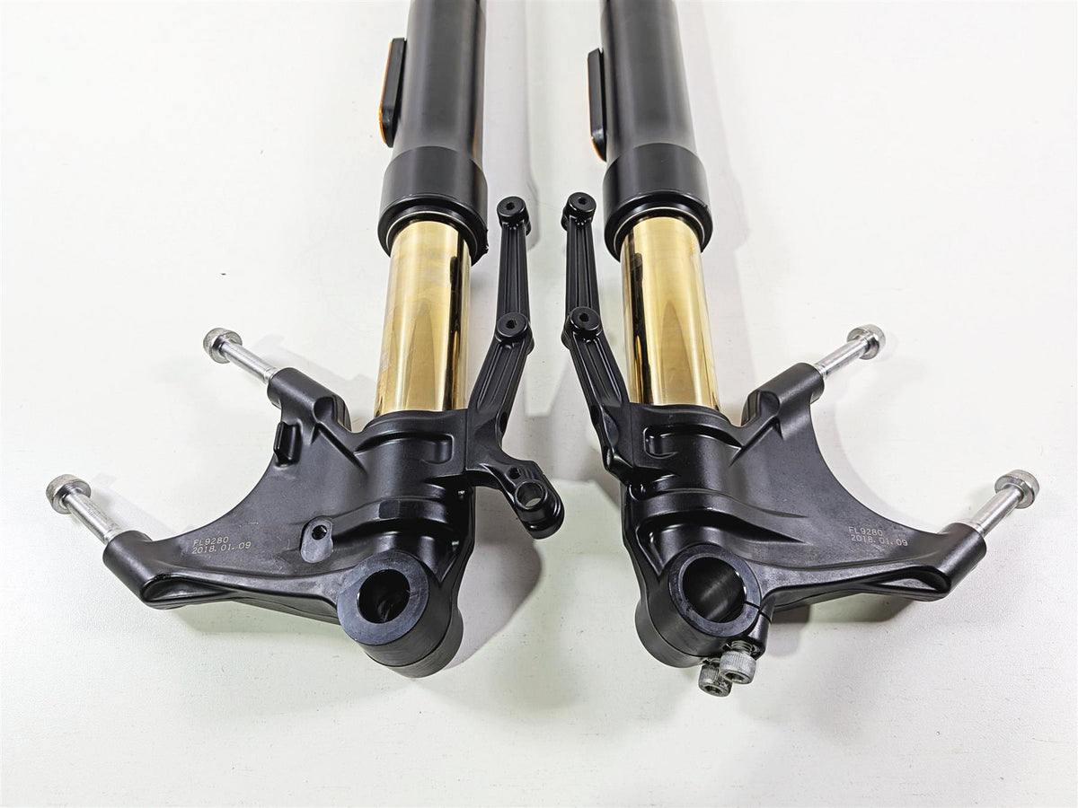 2019 Triumph Speed Triple RS 1050 Black Ohlins Front Fork Legs T2044034 T2044036 {{ shop.shopifyCountryName }} - Mototech271