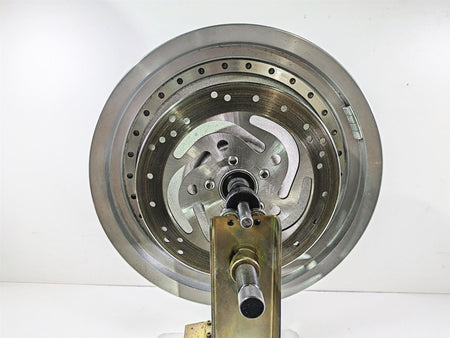 2004 Harley Softail FLSTF Fat Boy Straight 16x3 Solid Front Wheel Rim 41038-00 {{ shop.shopifyCountryName }} - Mototech271