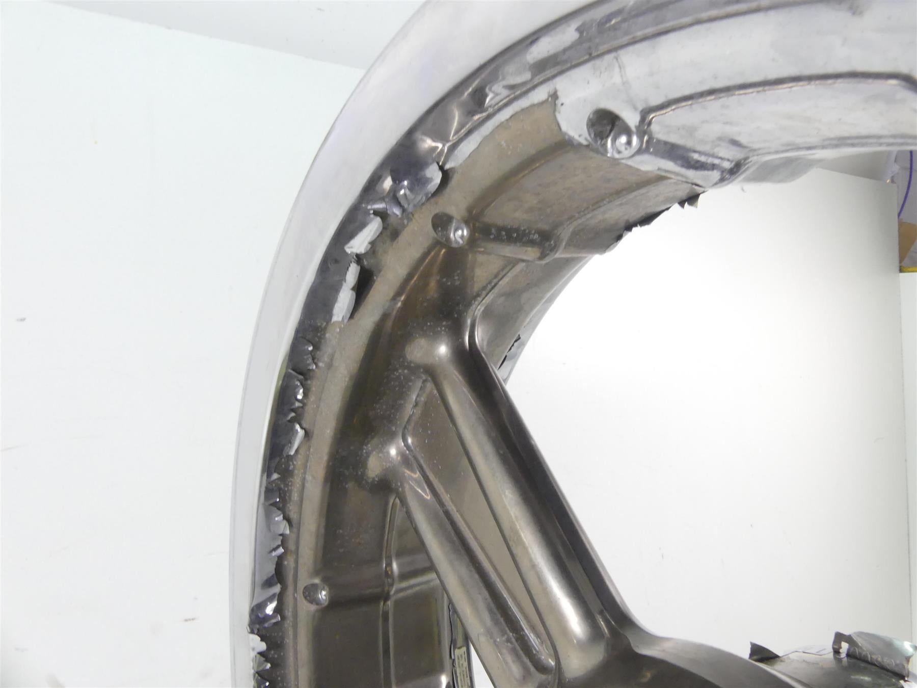 2004 Harley Softail FXSTD SE CVO Deuce Rear Wheel Rim 17x4.5 -Read 44566-07 {{ shop.shopifyCountryName }} - Mototech271