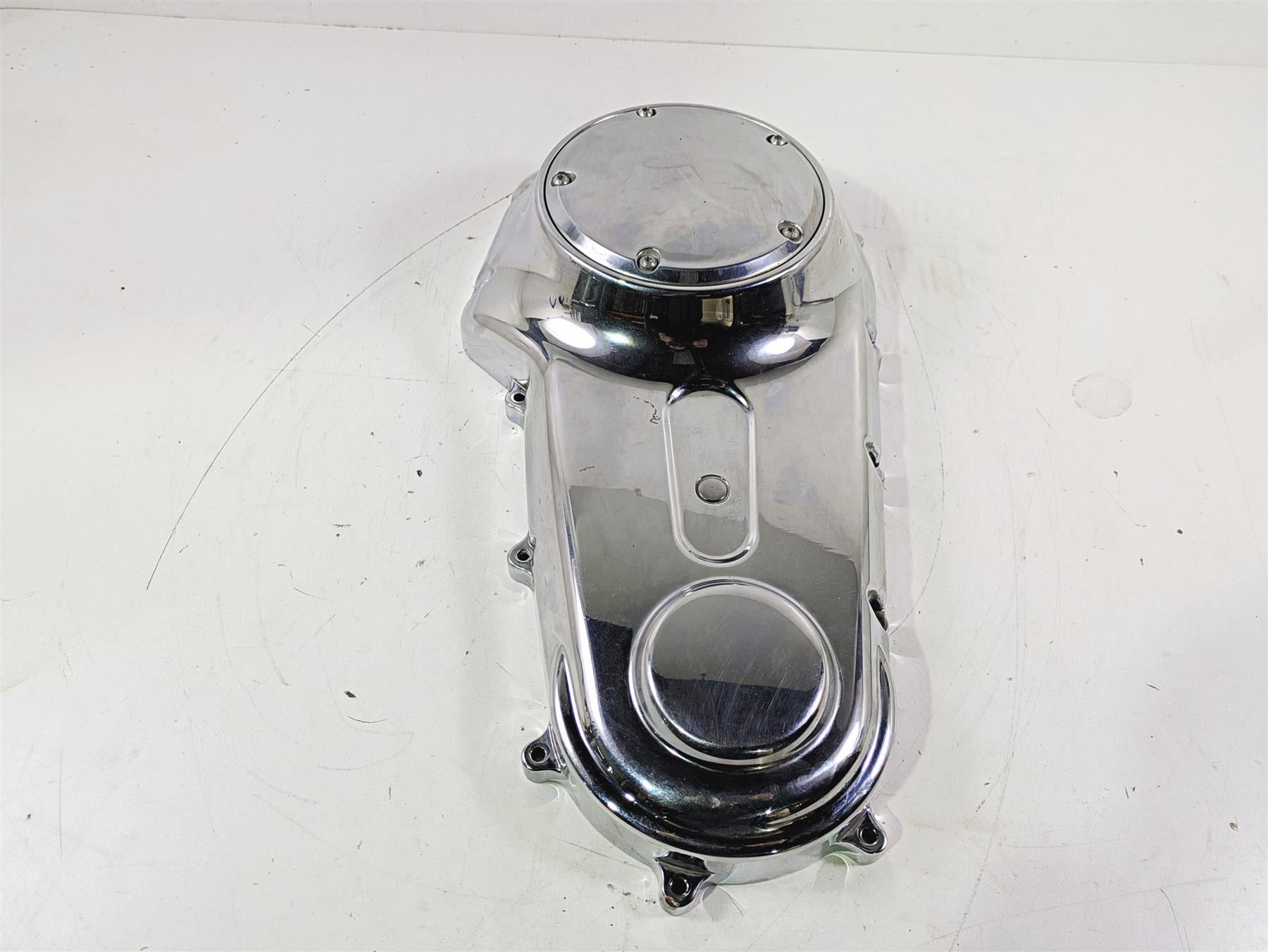2011 Harley FXDC Dyna Super Glide Outer Primary Drive Clutch Cover 60761-06 {{ shop.shopifyCountryName }} - Mototech271