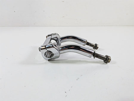 2007 Harley Dyna FXDB Street Bob Handlebar Riser Holder Clamps 5" 56568-86B {{ shop.shopifyCountryName }} - Mototech271
